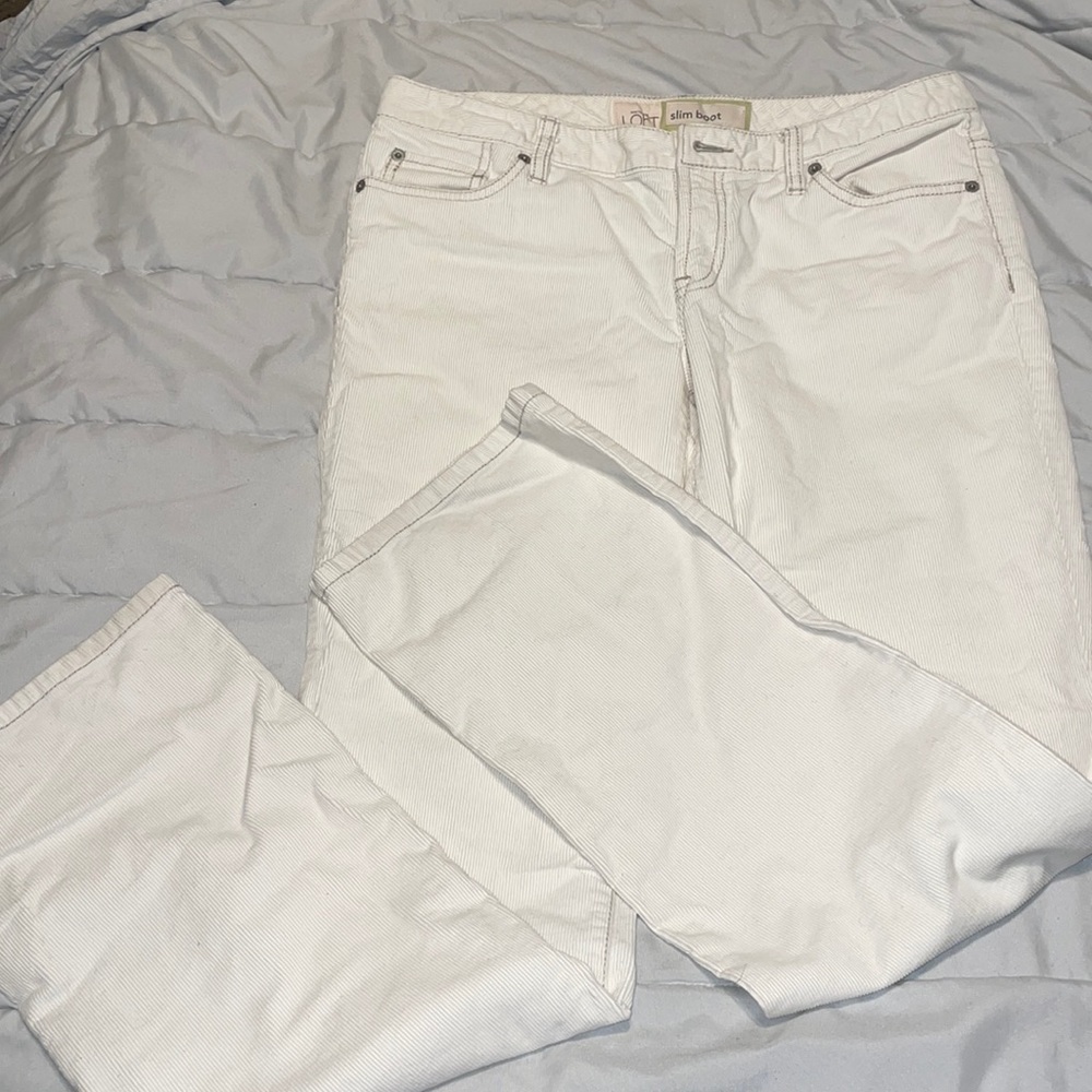Vintage Ann Taylor Loft corduroy pants. Early 2000’s
